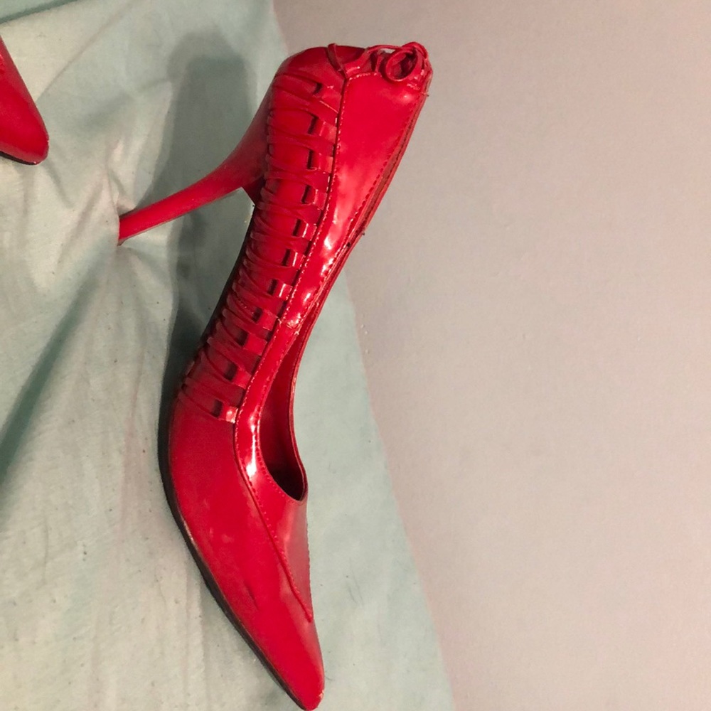 Red high heels